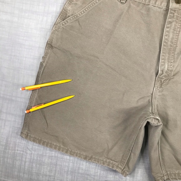 Vintage Carhartt Mens Size 42 Carpenter Shorts - Picture 14 of 15